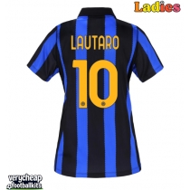 Inter Milan Lautaro Martinez #10 Replica Home Shirt Ladies 2026-27 Short Sleeve